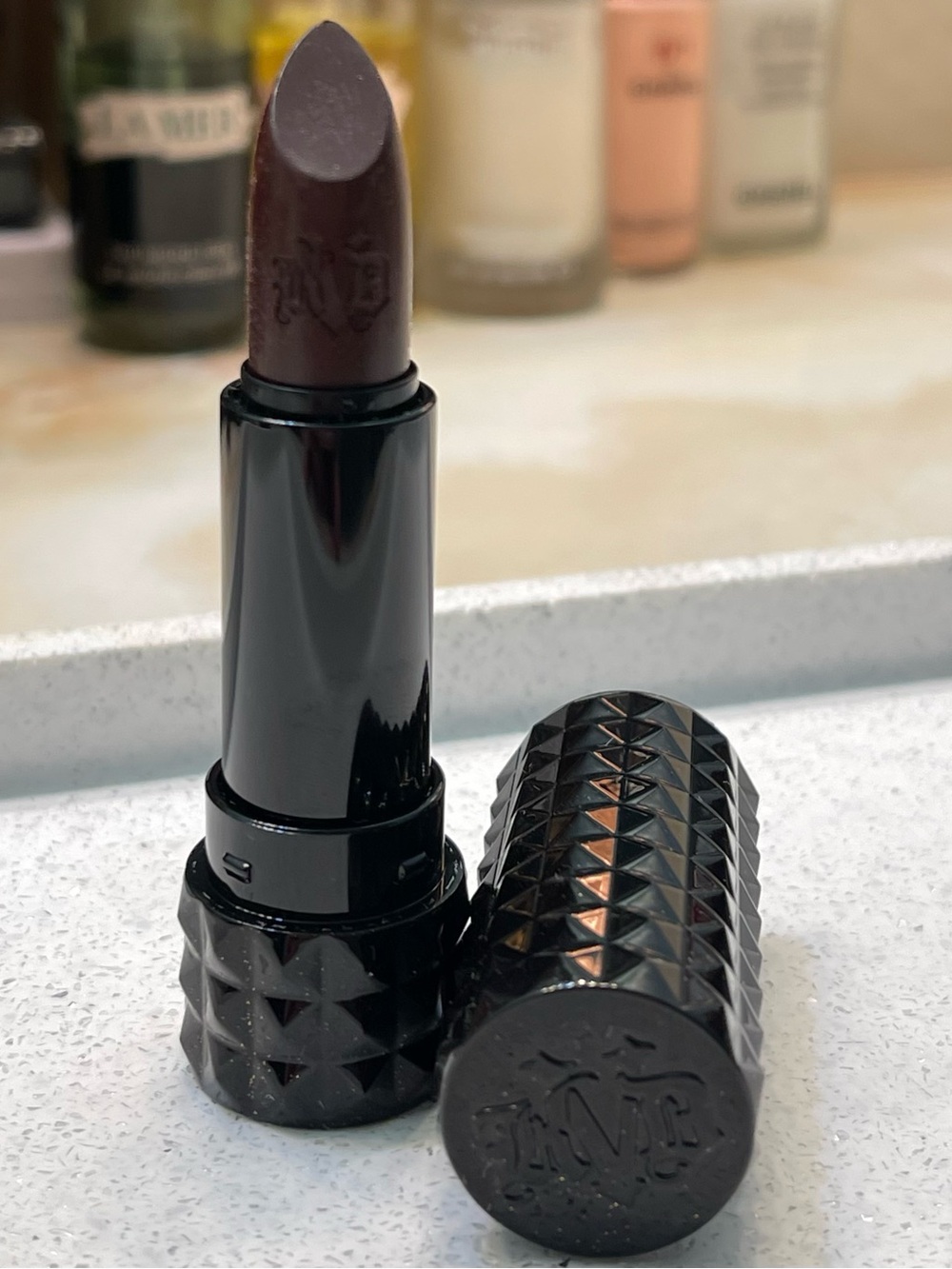 KVD ~ ‘MOTORHEAD’ Studded Kiss Lipstick ~ FS 0.12. / 3.4 g ~ No Box ~ RARE